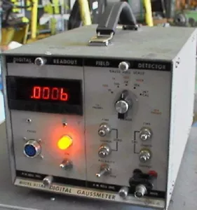 F.W. Bell 811AB Digital Gaussmeter+ 8860 Field Detector--no probe - Picture 1 of 1