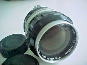 Nikon prong type 105mm f2.5 tele lens (bx 121)