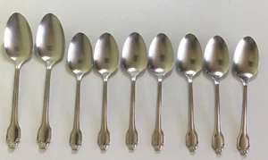 Lote de 7 cucharas soperas ovaladas Walco AINSLEY 7 1/4" cubiertos de acero inoxidable 2 porciones - Imagen 1 de 5