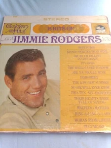 JIMMIE RODGERS - 15 Golden Hits Of (1967) - 12" Vinyl Record LP - VG - Imagen 1 de 3