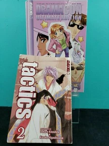 Manga Lot Dramacon Ultimate Edition by Chmakova + TokyoPop Tactics 2 Kinoshita - Picture 1 of 8