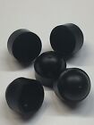 100 x M12 Black Dome Bolt Nut Protection Caps Covers Exposed Hex 19mm Spanner