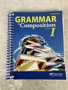 Abeka Grammar And Composition I 1 Teachers Key Fifth Edition - Picture 1 of 8