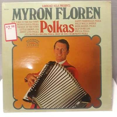 Lawrence Welk Presents "Myron Floren" Polkas NEW SEALED Vinyl LP  Foto 1 de 4