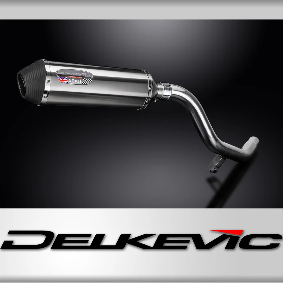 Silenciador de escape de acero inoxidable X-Oval de 13,5" sin cordones Triumph Tiger 1200 Explorer 12-21 Foto 1 de 4