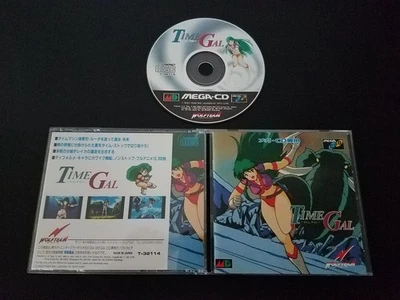 Importación Sega Mega CD - Time Gal - Japón japonés VENDEDOR DE EE. UU. Foto 1 de 2