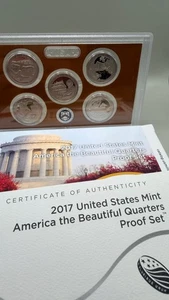 2017-S American The Beautiful Proof Set Original Government Packaging OGP COA - Picture 1 of 4