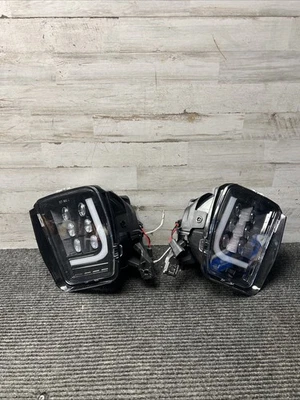 Para Dodge Ram 1500 2013 2014 2015 2016 2017 LED luces antiniebla parachoques lámpara DRL negro Foto 1 de 4