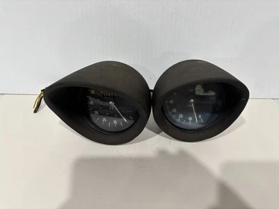 Velocímetro y tacómetro Alfa Romeo Spider 1982 con biseles/carcasas de aluminio Foto 1 de 4