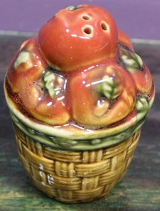 MELE AUTUNNALI in CESTO SALE o PEPE SHAKER con TAPPI IN PLASTICA circa 3" - Foto 1 di 3