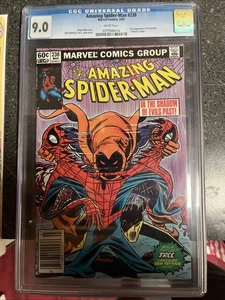 AMAZING SPIDER-MAN # 238 CGC 9.0 WHITE NEWSSTAND 1983 1ST HOBGOBLIN! TATTOOZ! - Picture 1 of 5