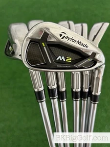 Taylormade M2 Iron Set 4-P / True Temper Reax 88 Regular +1” - Picture 1 of 10