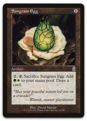 Sungrass Egg #311 (NM) Odyssey ODY Magic MTG - Image 1 of 2