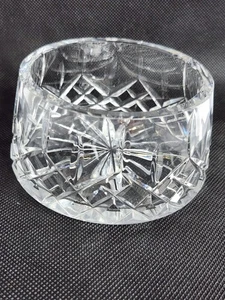 Vintage Kristall Geschliffen Glas Wein oder Champagner Flasche Untersetzer Halter 2,5" Hoch - Bild 1 von 7