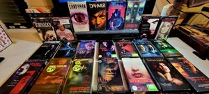 Horror Vhs Movie Lot |22ct| Candyman | Dahmer | pre🎃Halloween Lot - Picture 1 of 24
