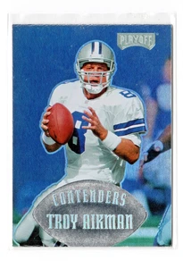 1997 Playoff Contenders Football - Troy Aikman #36 Dallas Cowboys HOF NFL Legend - Picture 1 of 2