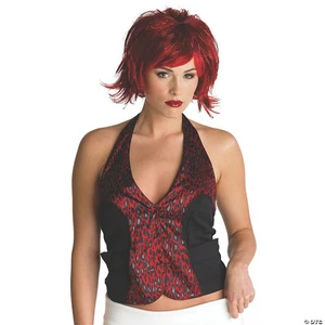 Red Razor Pixie Wig - Picture 1 of 1