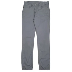 LEVIS 511 Jeans Slim Fit Grey Denim Trousers Mens W34 L34 - Picture 1 of 5