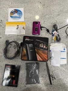 Kodak Play Touch Zi10 High Definition Video Camera - Tested And Works; Open Box - Picture 1 of 17