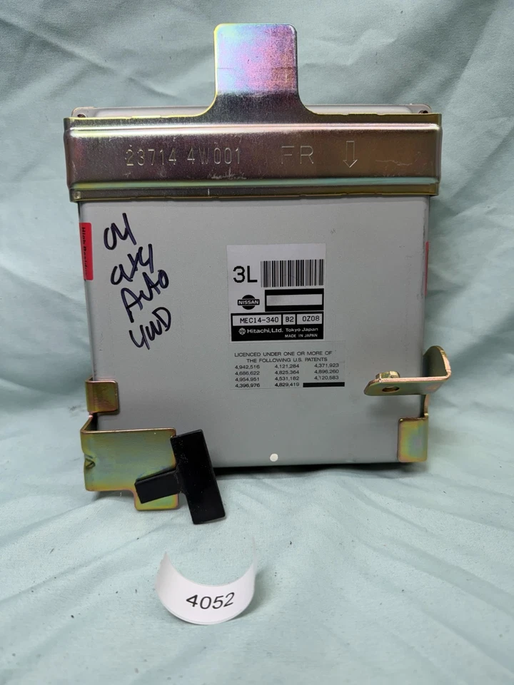 01-02 Nissan Pathfinder Infiniti QX4 3,5 L A/T Motor Computadora MEC14-340 B2 ECU Foto 1 de 4