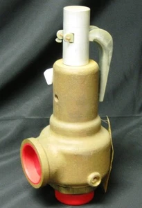 CONBRACO 19-801-30 2-1/2 BRONZE SAFETY RELIEF VALVE 19KJJK125 For STEAM - Picture 1 of 1