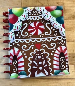Gingerbread House Holiday Xmas Cover Set 4 use with the Happy Planner- - Picture 1 of 4