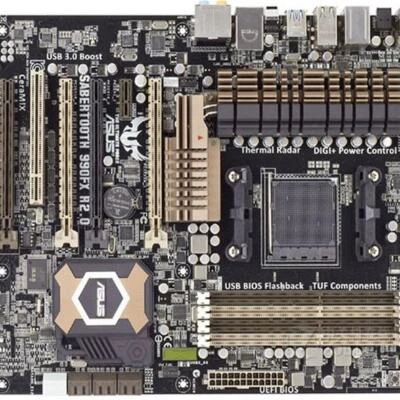 For Asus SABERTOOTH 990FX R2.0 990 Desktop Motherboard support FX41008100 - Image 1 of 2