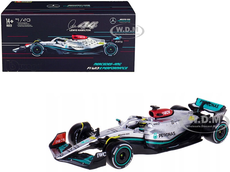 BURAGO BU38066-63 Mercedes Gp - F1 W13E Team Mercedes-Amg Petronas F1 N 63 Seaso
