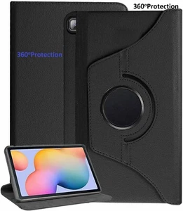 For Samsung Galaxy Tab / Apple Case Premium Smart Book Stand Cover - Picture 1 of 27
