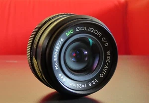 Soligor CD 28mm 2.8 Wide-Auto - Manuelles Weitwinkel Objektiv - PK-A Bajonett - Bild 1 von 3