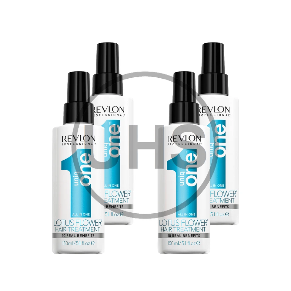 4 x Revlon Professional Uniqone Lotus Hair Treatment | 150ml | Uniq One | AUS - Image 1 of 1