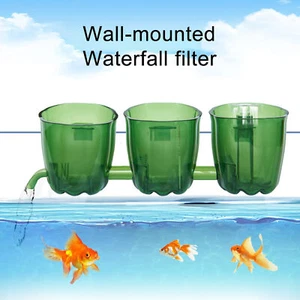 Aquarium Purifier Eco-friendly Solid Waterfall Hang-on External Filter Compact - Picture 1 of 9