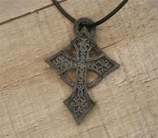 Celtic Cross Knot Pendant 3D Printed Necklace Jewelry Unique Gothic Medieval
