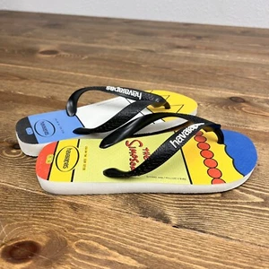 Havaianas flip flop womens Sz 6 Simpsons - Picture 1 of 6