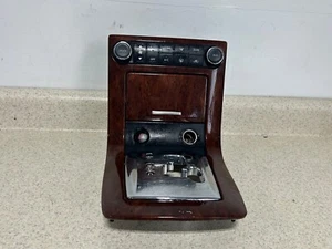 06-08 Nissan Maxima Shift Bezel Trim AC Temperature Control Panel Woodgrain OEM - Bild 1 von 6