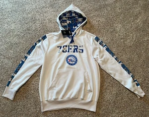 PHILADELPHIA 76ERS COMIC STRIP HOODIE - MEDIUM - NWT - Picture 1 of 3