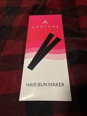 Máquina de moños para el cabello Andlane para mujer, broche de presión, 1 negro, 1 marrón Foto 1 de 4