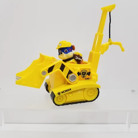 Spin Master: Paw Patrol - Super Pup Rubble's Crane - Vehicle & Figure Cover