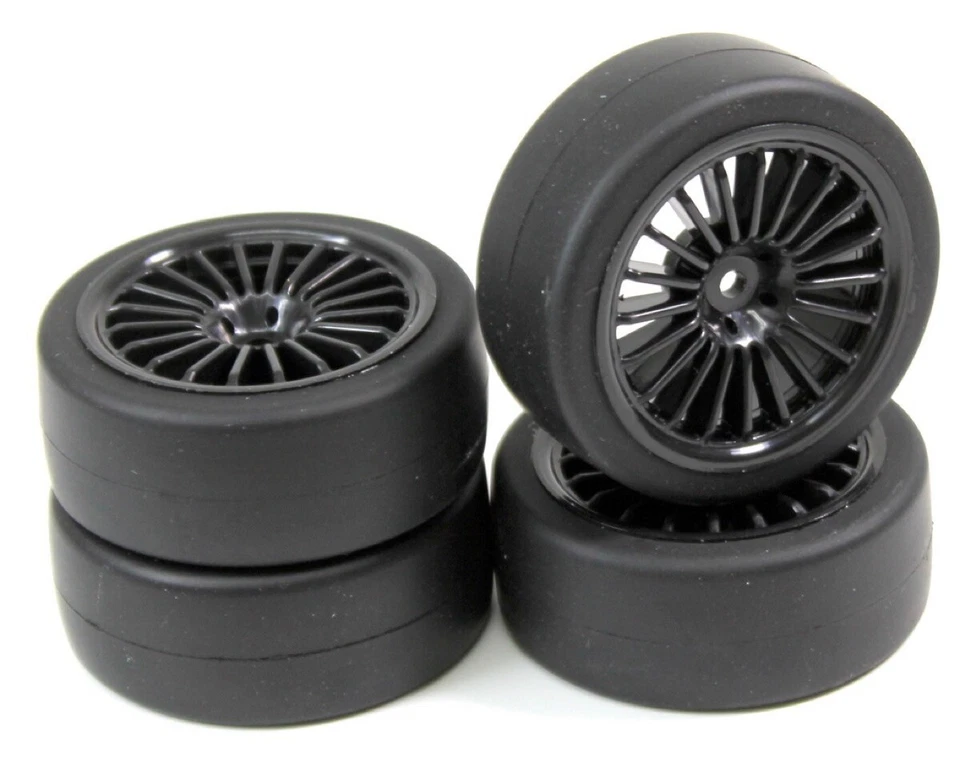 Absima Räderset Onroad 15-Speichen Slick schwarz 1:10 4 St. AB-2510001  - Bild 1 von 1