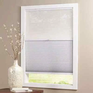 HDC Cut-to-Size White Cordless Blackout UV Protection Cellular Shades 17 x 64 in - Picture 1 of 1