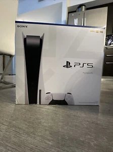 Sony PS5 Blu-Ray Edition Console - White - Picture 1 of 3