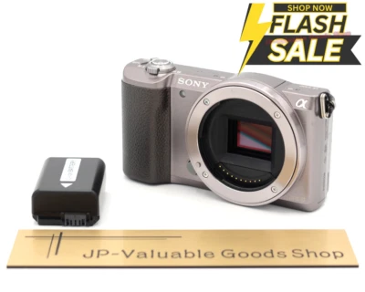 [C] Sony Alpha a5100 Mirrorless ILCE-5100 APS-C Digital Camera Brown Japan - Image 1 of 4