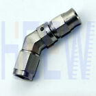 3-AN AN3 Female 45 elbow degree Stainless Steel Brake Swivel Hose End Fitting