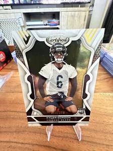 2022 Panini Certified - Rookies Mirror Kyler Gordon /399 RC Chicago Bears 🔥 - Picture 1 of 2