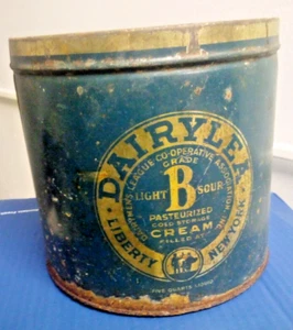 Dairylea LIght B Sour Cream Large Tin 5 Quarts - Picture 1 of 6