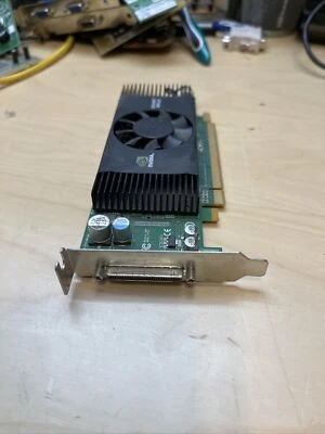 NVIDIA Quadro NVS 420 512MB Quad Display PCIe x16 Video Card K722J Dell w/ Cable - Image 1 of 4