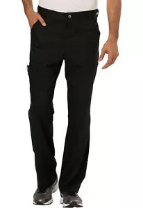 Schwarze Cherokee Scrubs Workwear Revolution Herren Fly Front Hose WW140 BLK - Bild 1 von 5