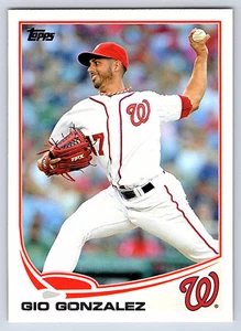 2013 Topps Series 2 Base # 626 - Gio Gonzalez - Washington Nationals - Picture 1 of 2