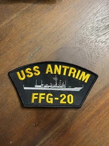 USS ANTRIM FFG-20 NAVY Mütze oder Jacke Patch, Militär Abzeichen - Bild 1 von 3