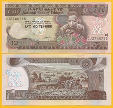 Ethiopia 10 Birr p-48f 2015 UNC Banknote
